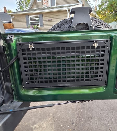 Customer photo review of SprayOnyx Rear Camera Sprayer — Ford Bronco