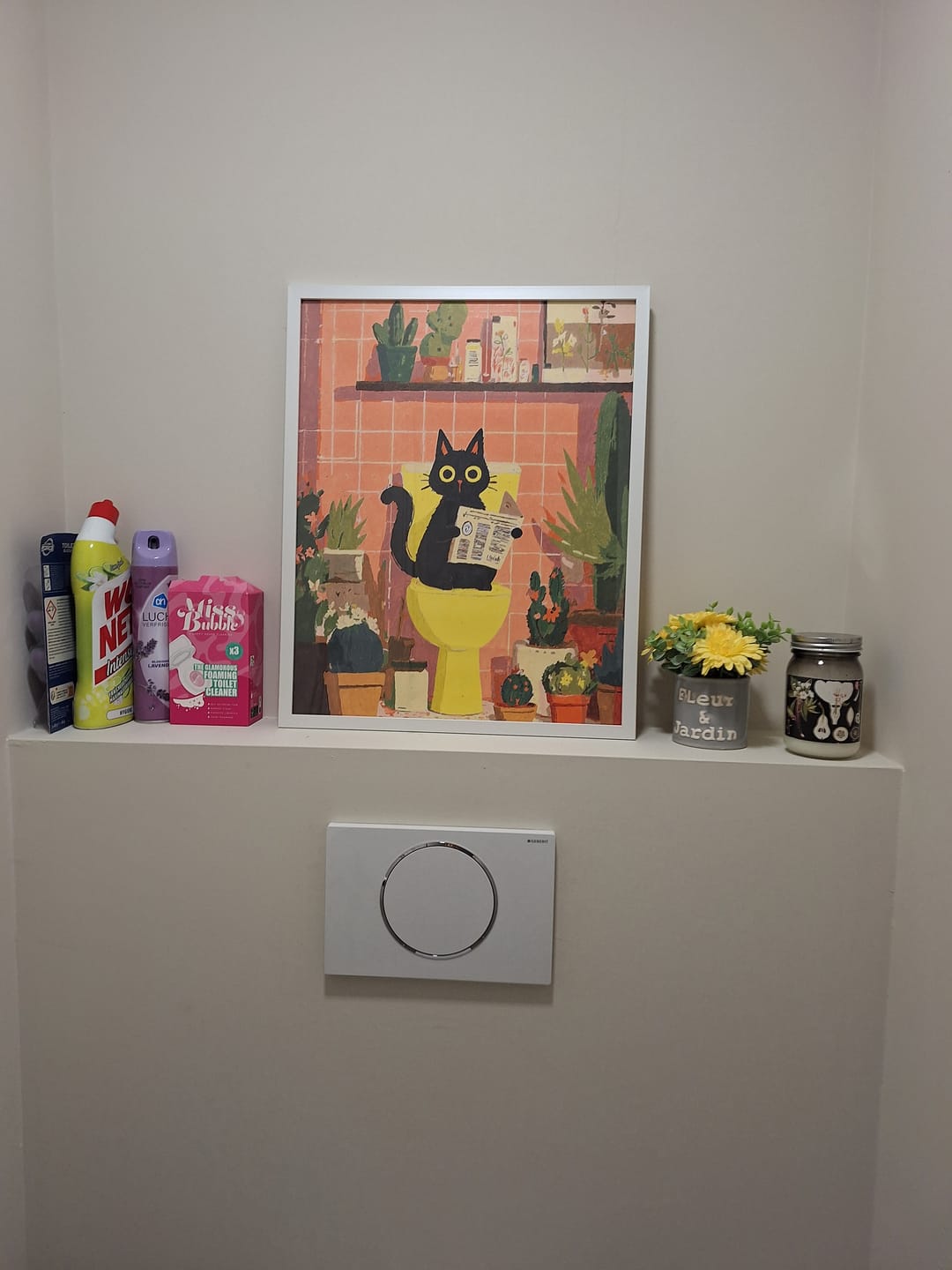 Customer photo review of De zwarte kat op het toilet