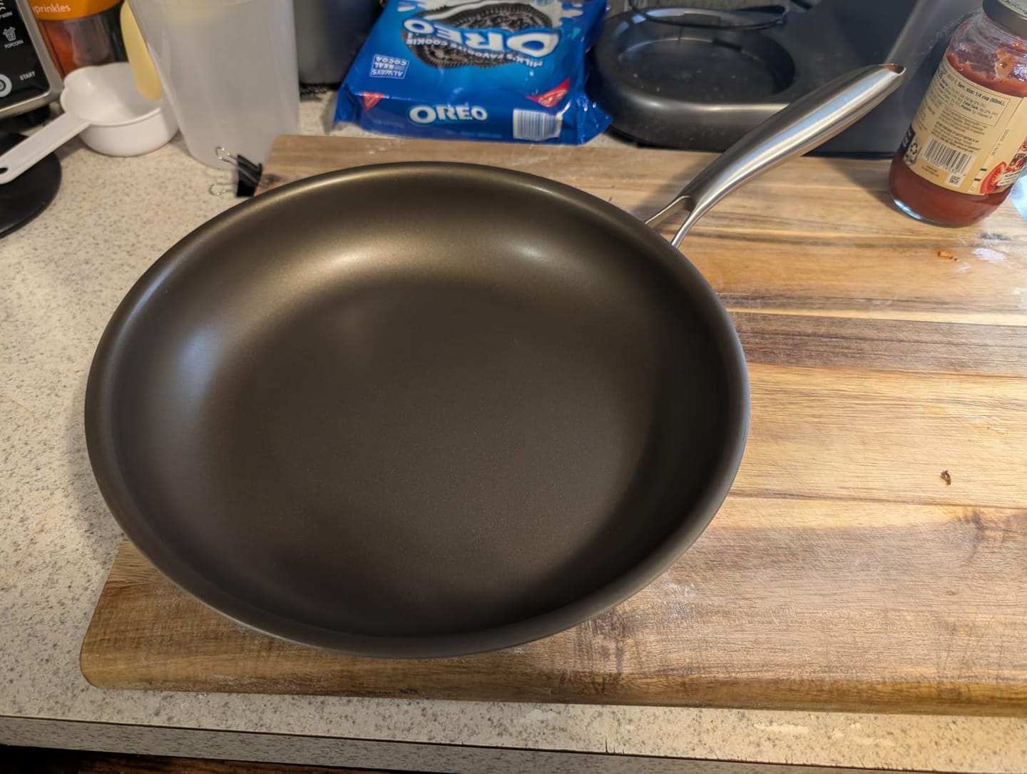 Customer photo review of Pure Pan — Titanium Non-Stick Frying Pan