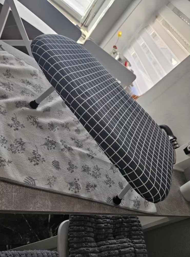 Customer photo review of Compact Folding Ironing Board