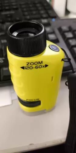 Customer photo review of Montessori Microscope™ - Pocket Microscope