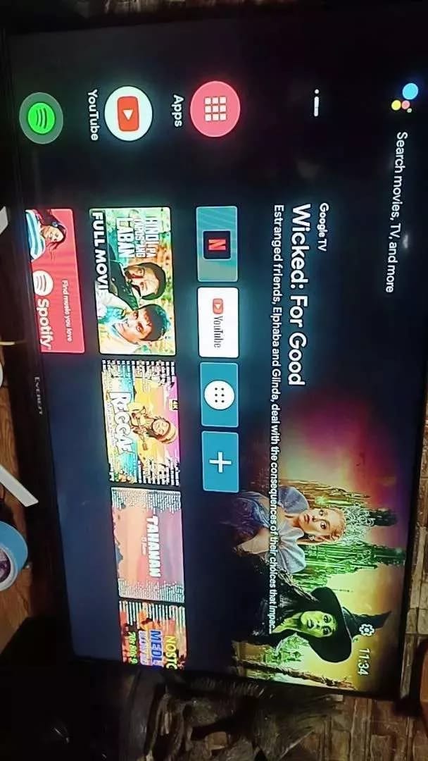 Customer photo review of Google Chromecast with Google TV - Streaming Entertainment with Voice Search - Watch Movies, Shows, and Live TV in 4K HDR Streaming Media Player - Includes Pouch and Cleaning Cloth