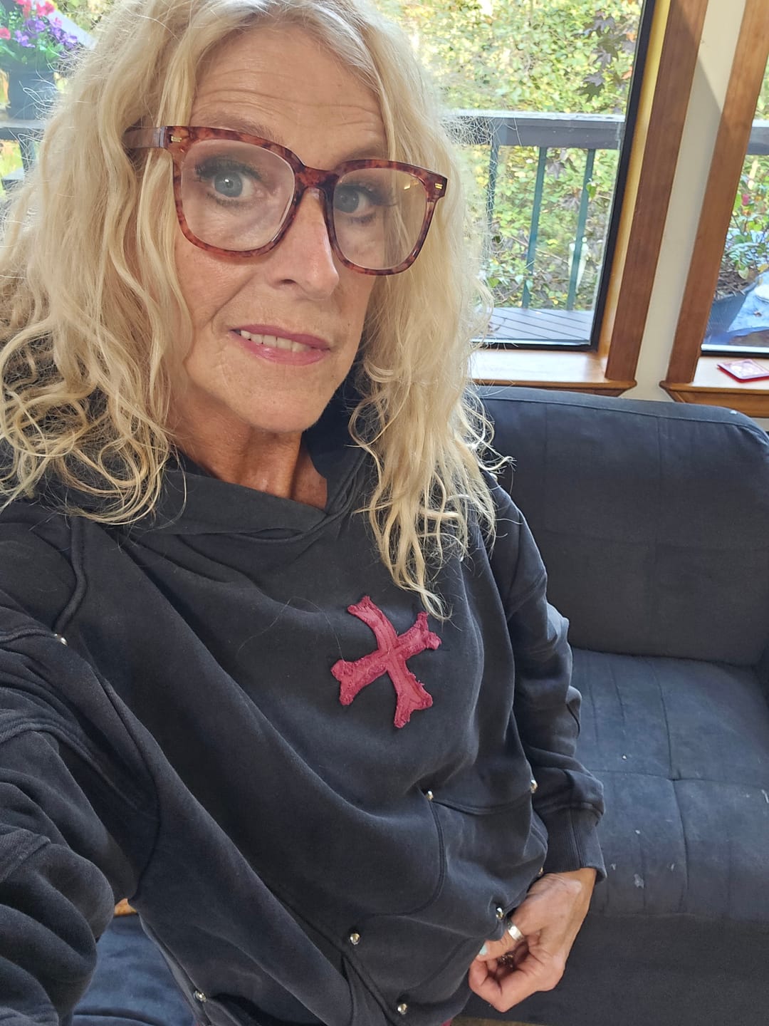 Customer photo review of Crusader Armor Hoodie