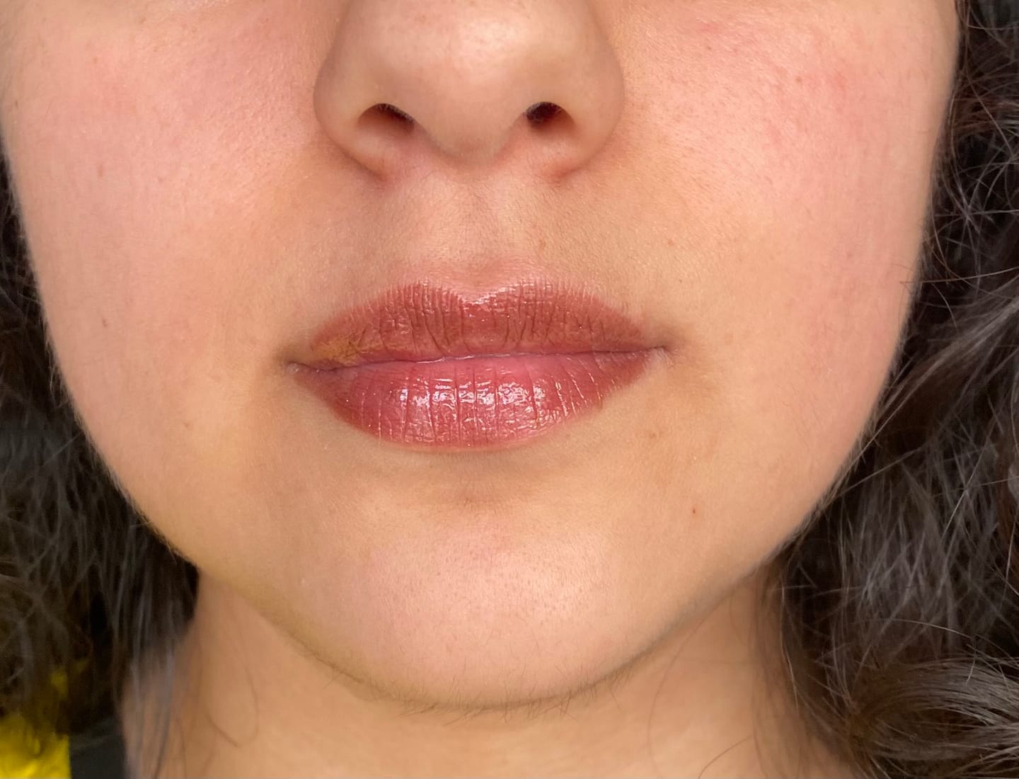 Customer photo review of Etienne X Rolls Lip Gloss Tono Choco Kiss