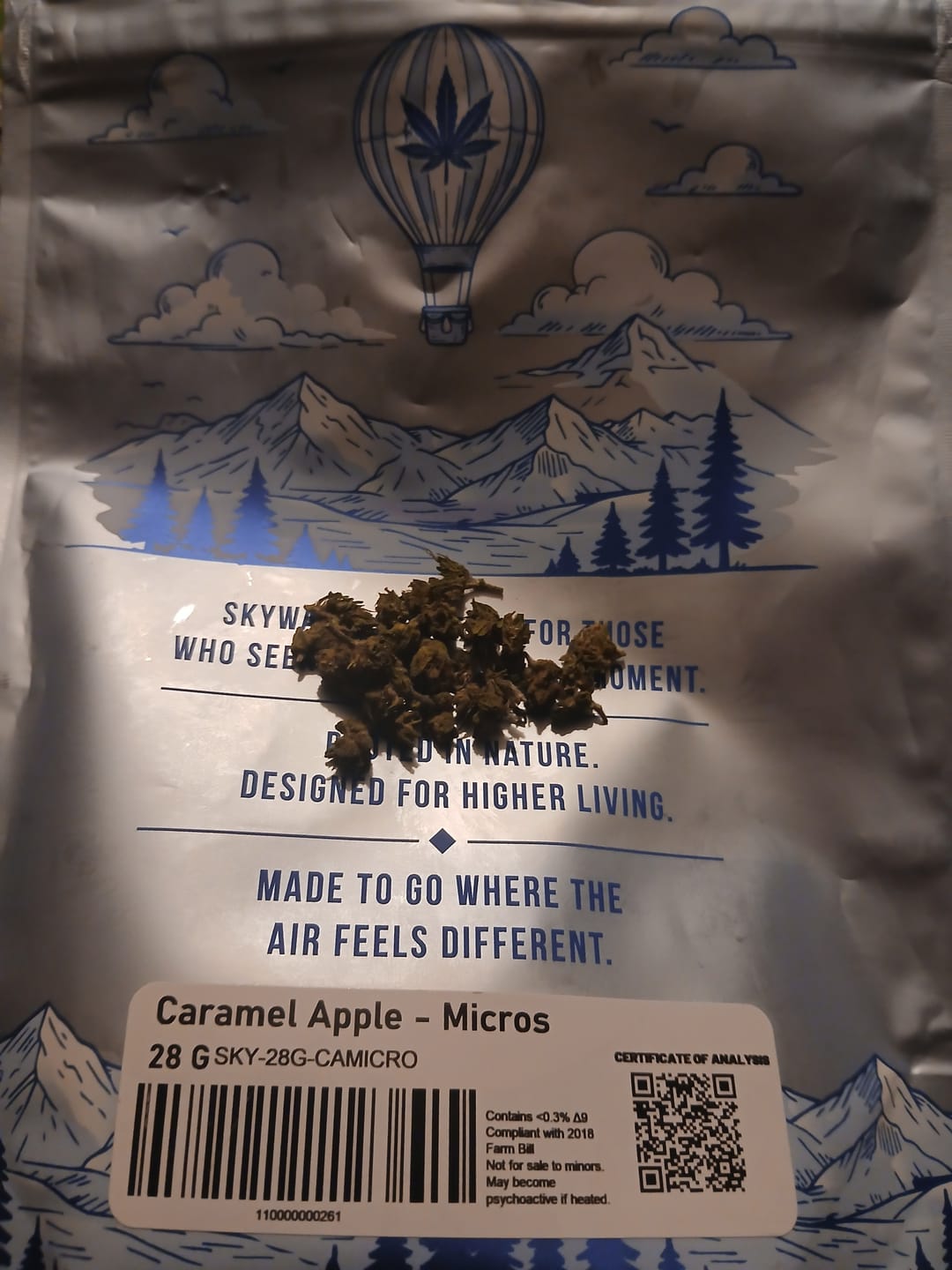 Customer photo review of Skyward - Caramel Apple - Micros - 28 Grams - Hybrid