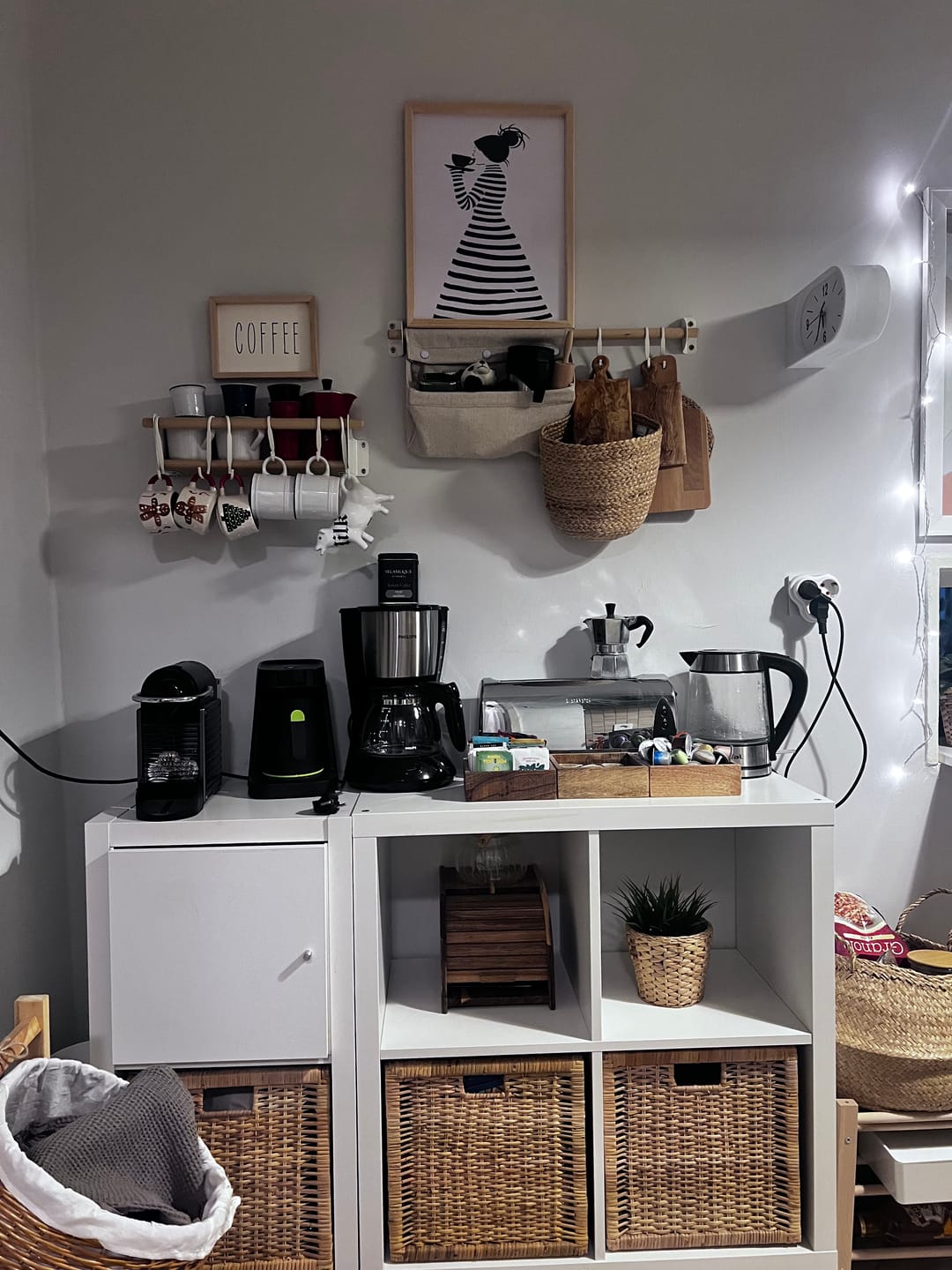 Customer photo review of Minimalist Çizgili Kadın Kahveyle