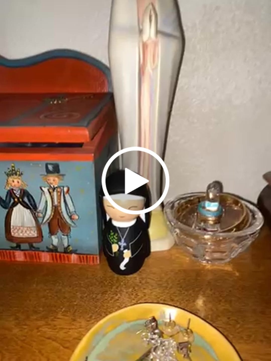 Customer video review of Saint Hildegard of Bingen Shining Light Doll