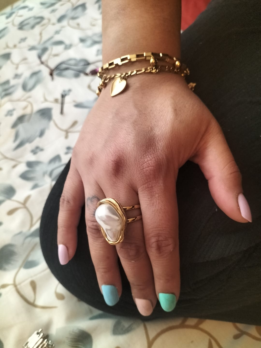 Customer photo review of Pulsera de Corazón