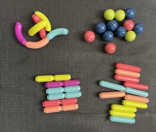 Customer photo review of Montessori Magnetics™ - Magnetic Blocks