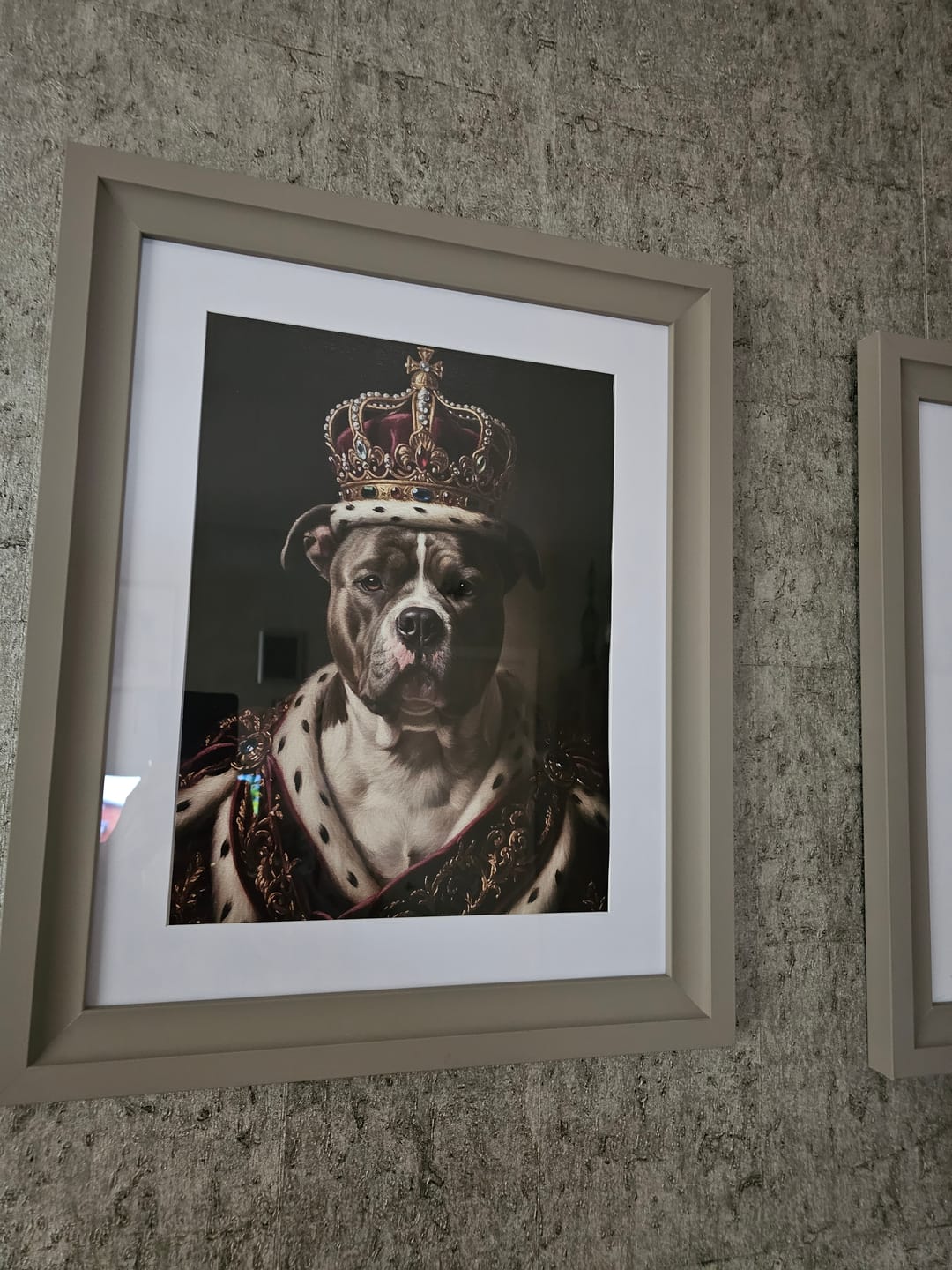 Customer photo review of Gepersonaliseerde poster - Huisdier als koning(in)