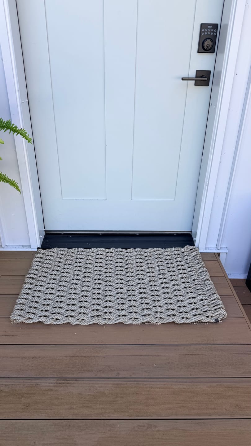 Customer photo review of Sand Doormat