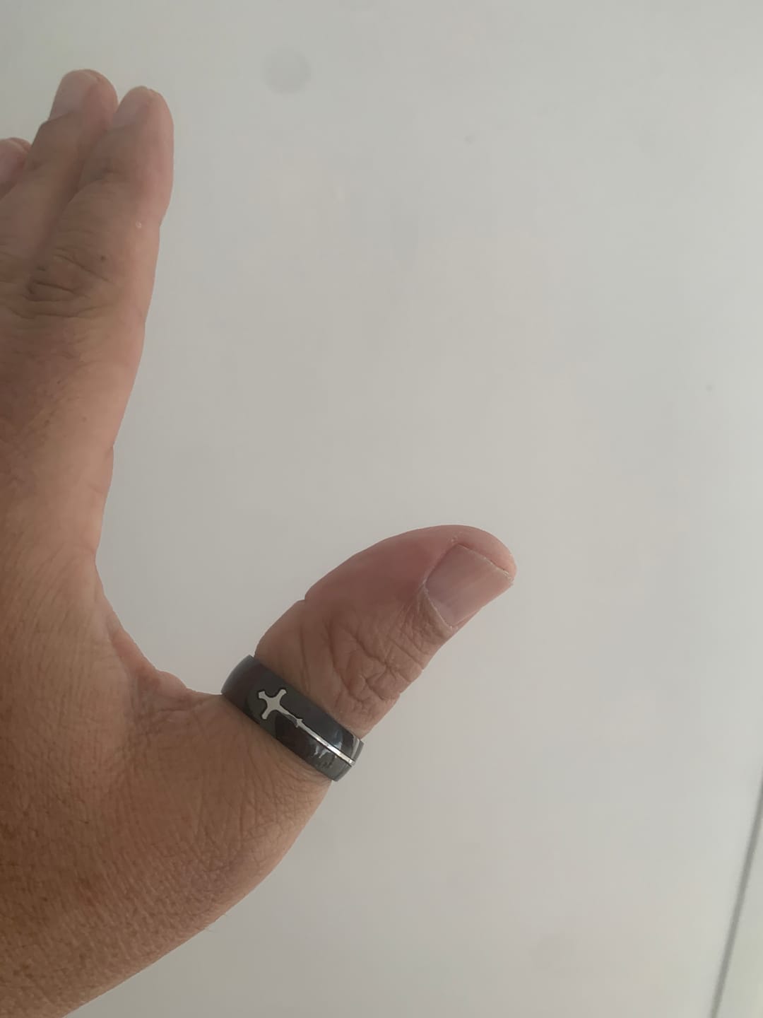 Customer photo review of Bague de la Guerre Sainte