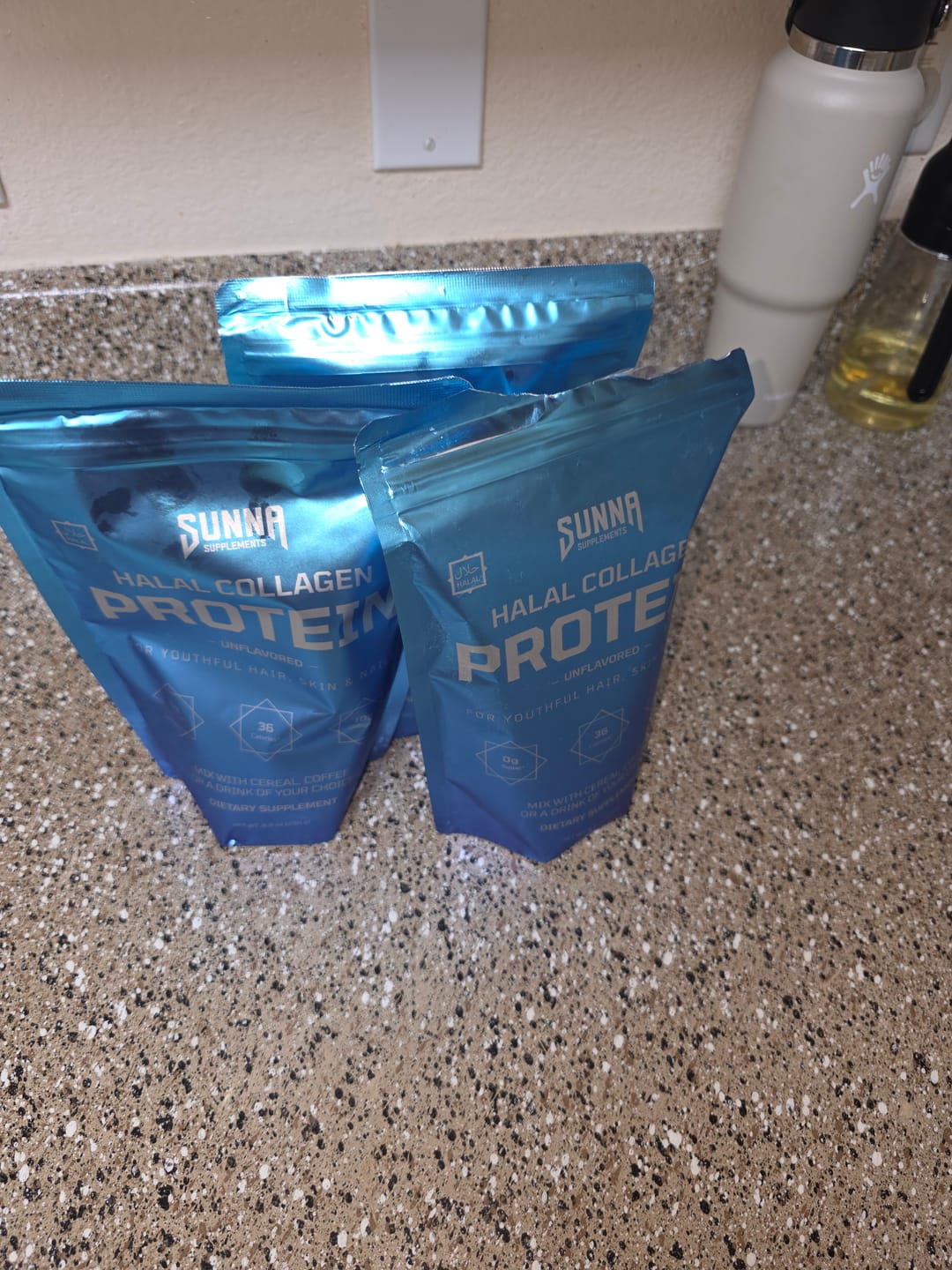 Customer photo review of Halal Collagen Protein