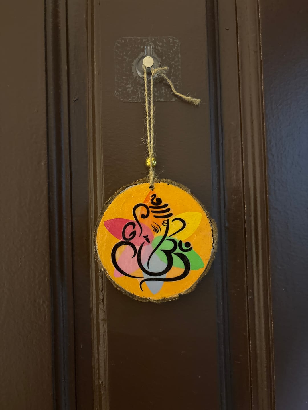 Customer photo review of Ganpati Bappa Morya Car Charm & Wall Hanging - Spiritual Decor