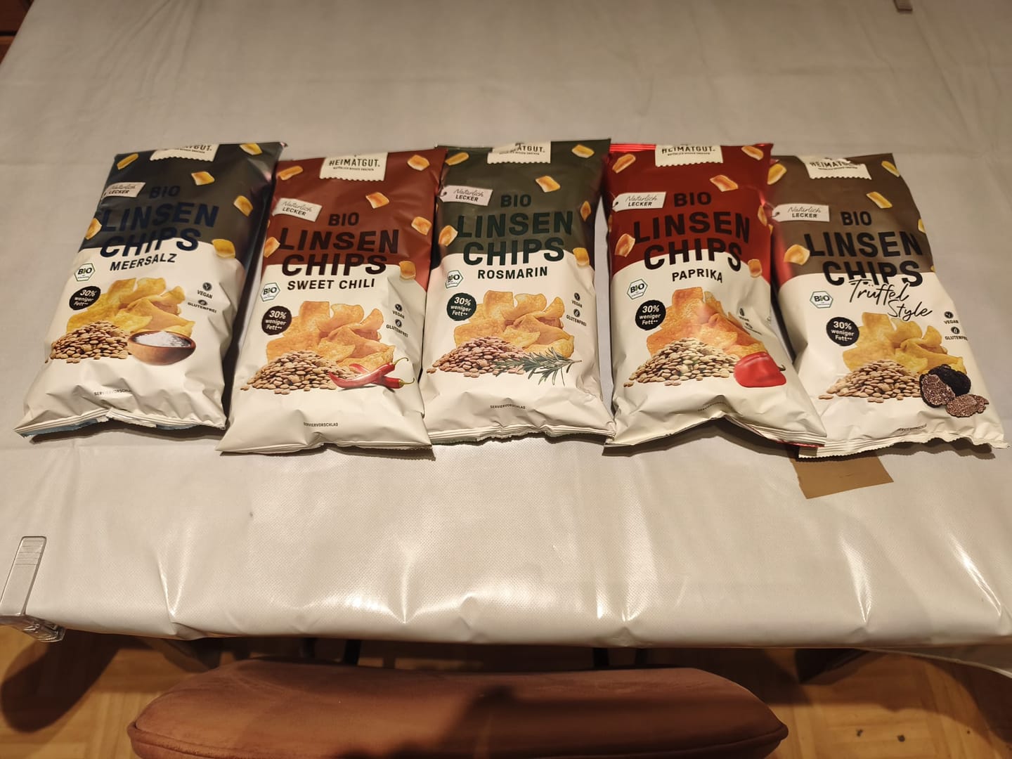 Customer photo review of Linsenchips Probierbox