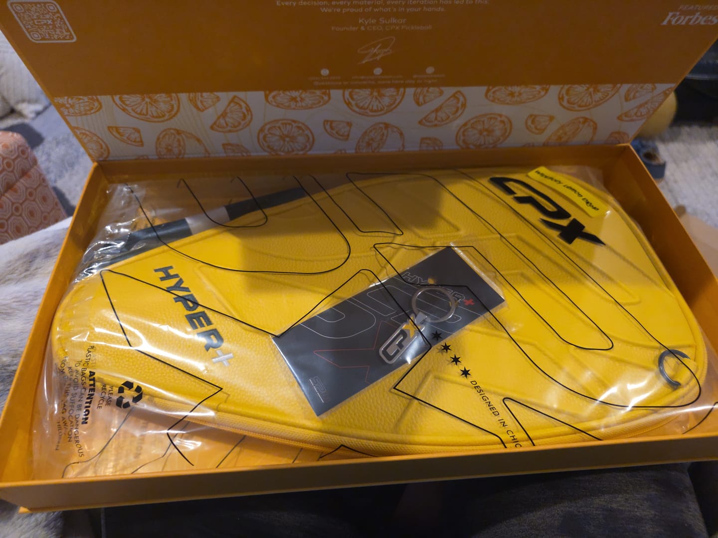 Customer photo review of CPX Hyper+ Lemon Drop (PRE-ORDER)