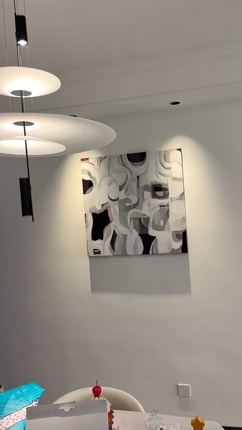 Customer photo review of Daydream — Abstract Wall Art