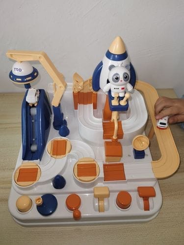 Customer photo review of Montessori Space Adventure™- Educational Circuit