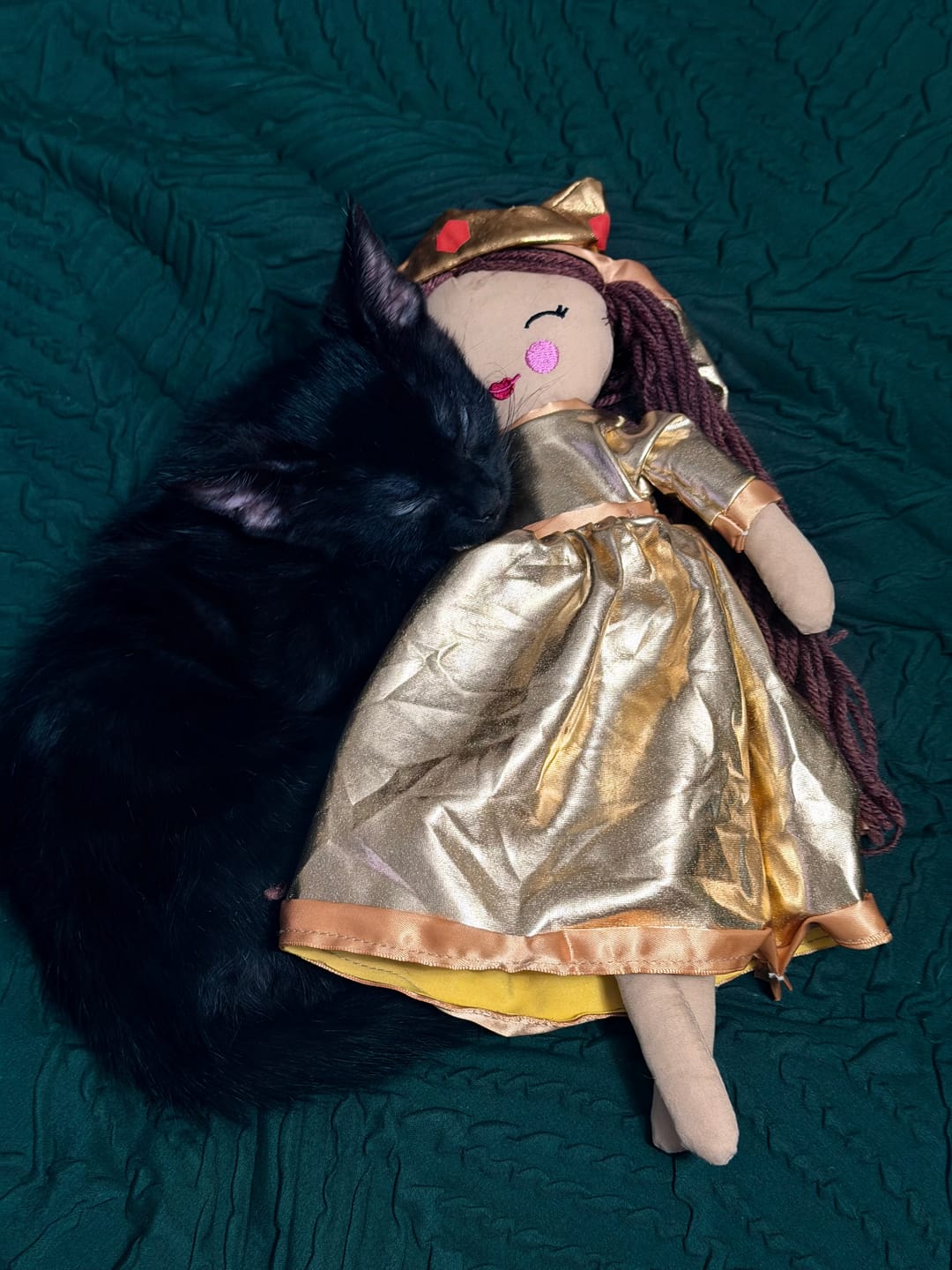 Customer photo review of Our Lady of Prompt Succor Rag Doll 12"