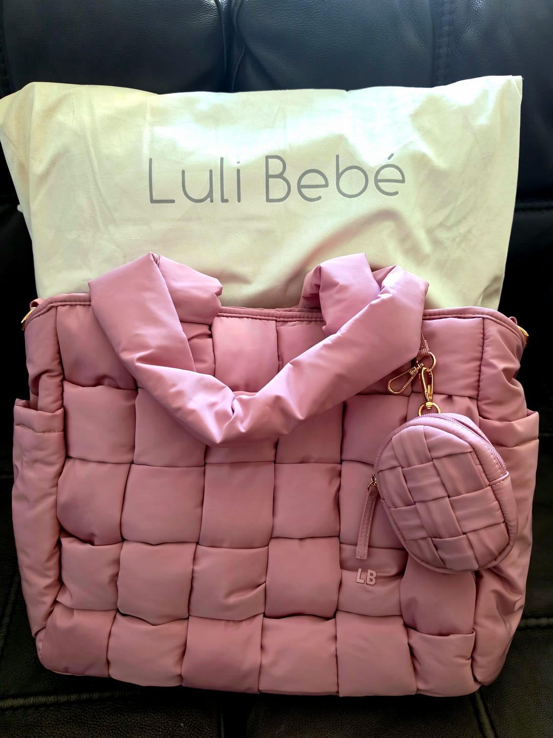 Customer photo review of Infinite Diaper Bag - Blush