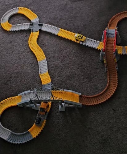 Customer photo review of Montessori FlexiPath™ – Educational Adventure Track | Construction Site