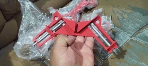 Customer photo review of 90° Corner Clamp for Frames, Boxes & Cabinets