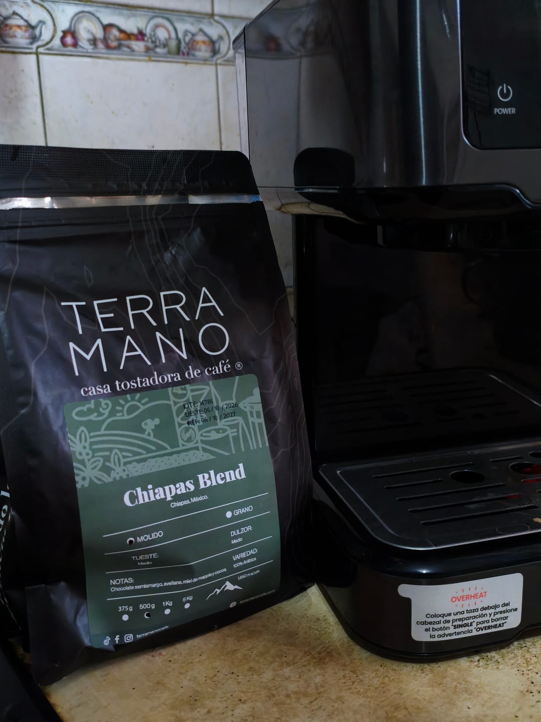 Customer photo review of Chiapas Blend, Café de Especialidad