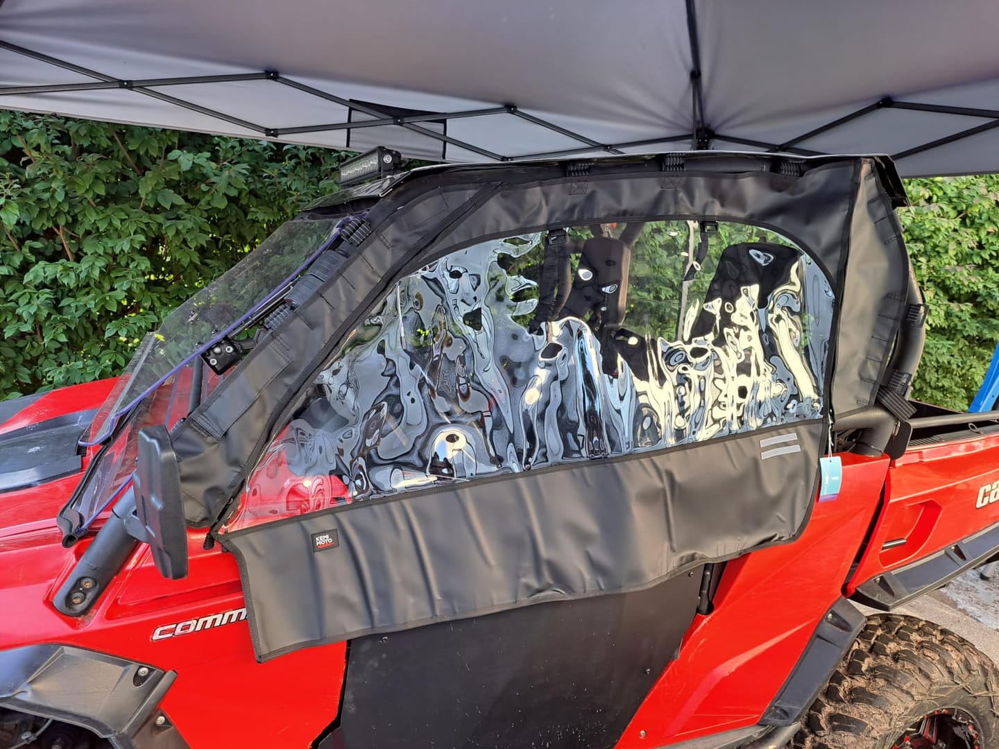 Customer photo review of KEMIMOTO Soft Upper Doors for Can-Am Commander with YKK Zippershttps://cdn.shopify.com/s/files/1/0676/4334/3124/files/1_1_983723e4-9706-4207-994a-e5d4ef3e17b8.webp?v=1785485208