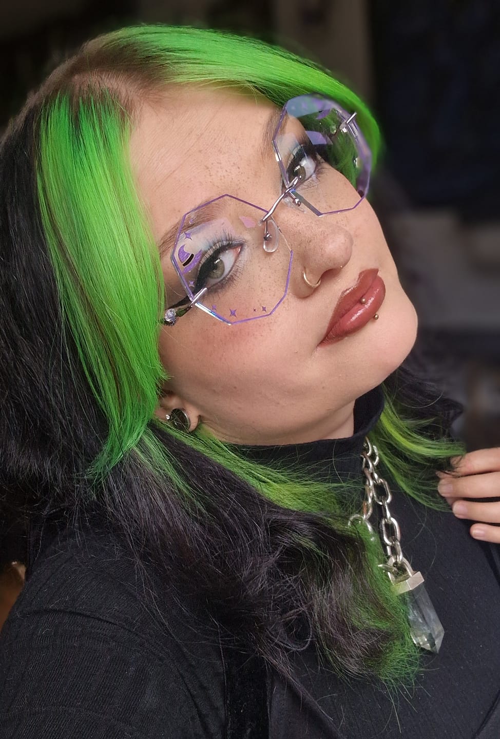 Customer photo review of Magi Eyeglasses