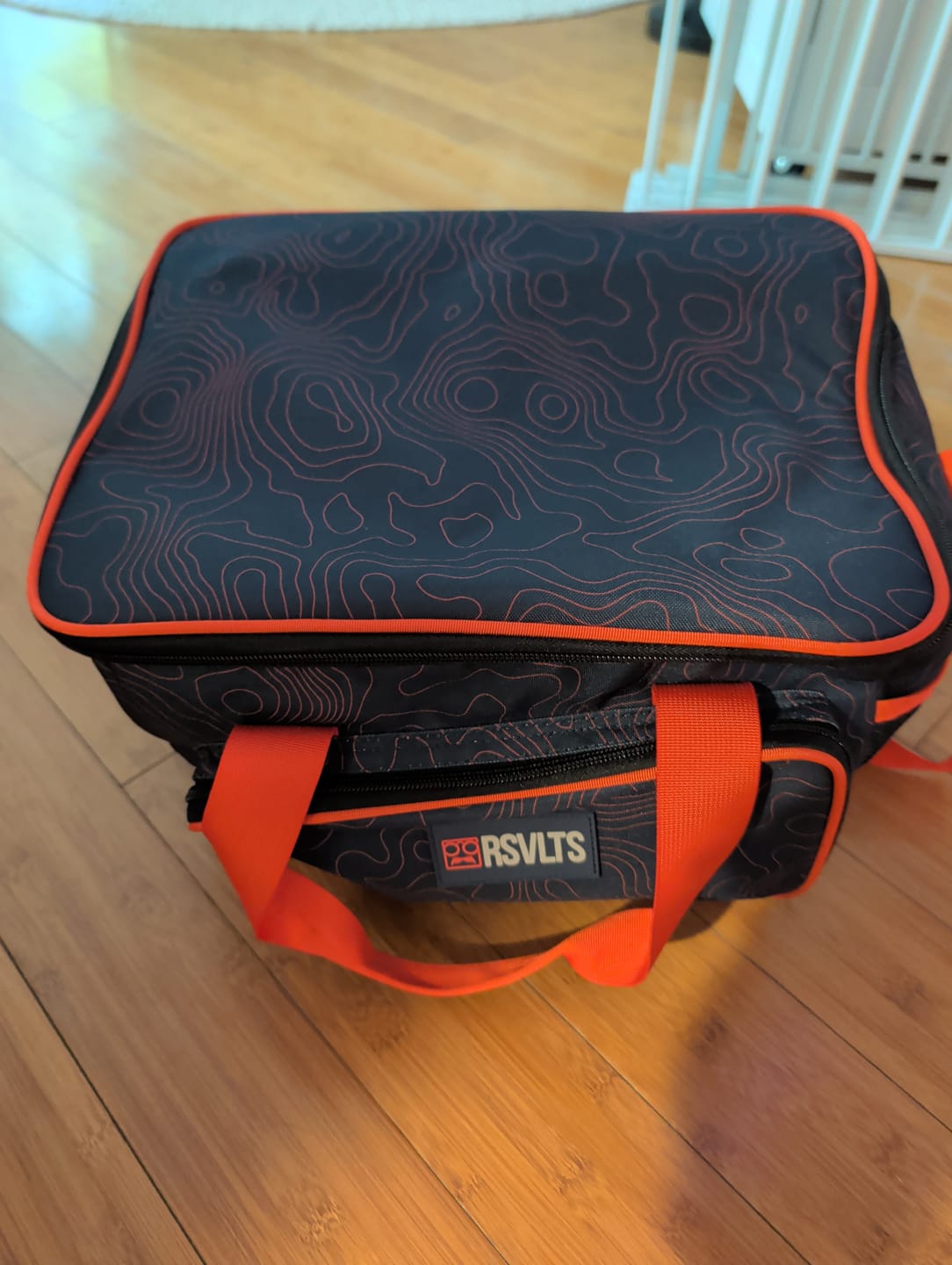Customer photo review of Navy Topo – Cooler Bag