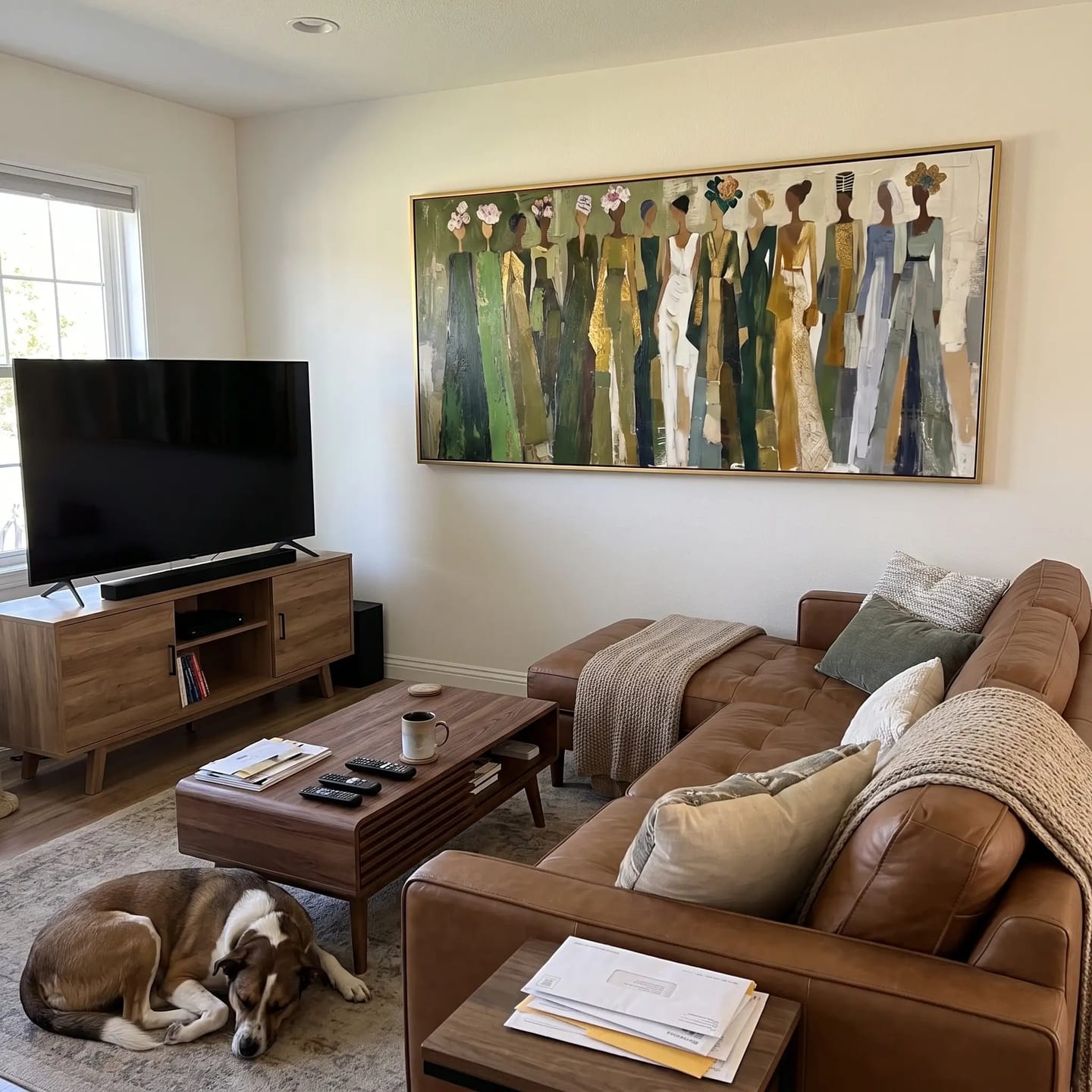 Customer photo review of Portrait Art Women in Quiet Company #PR420