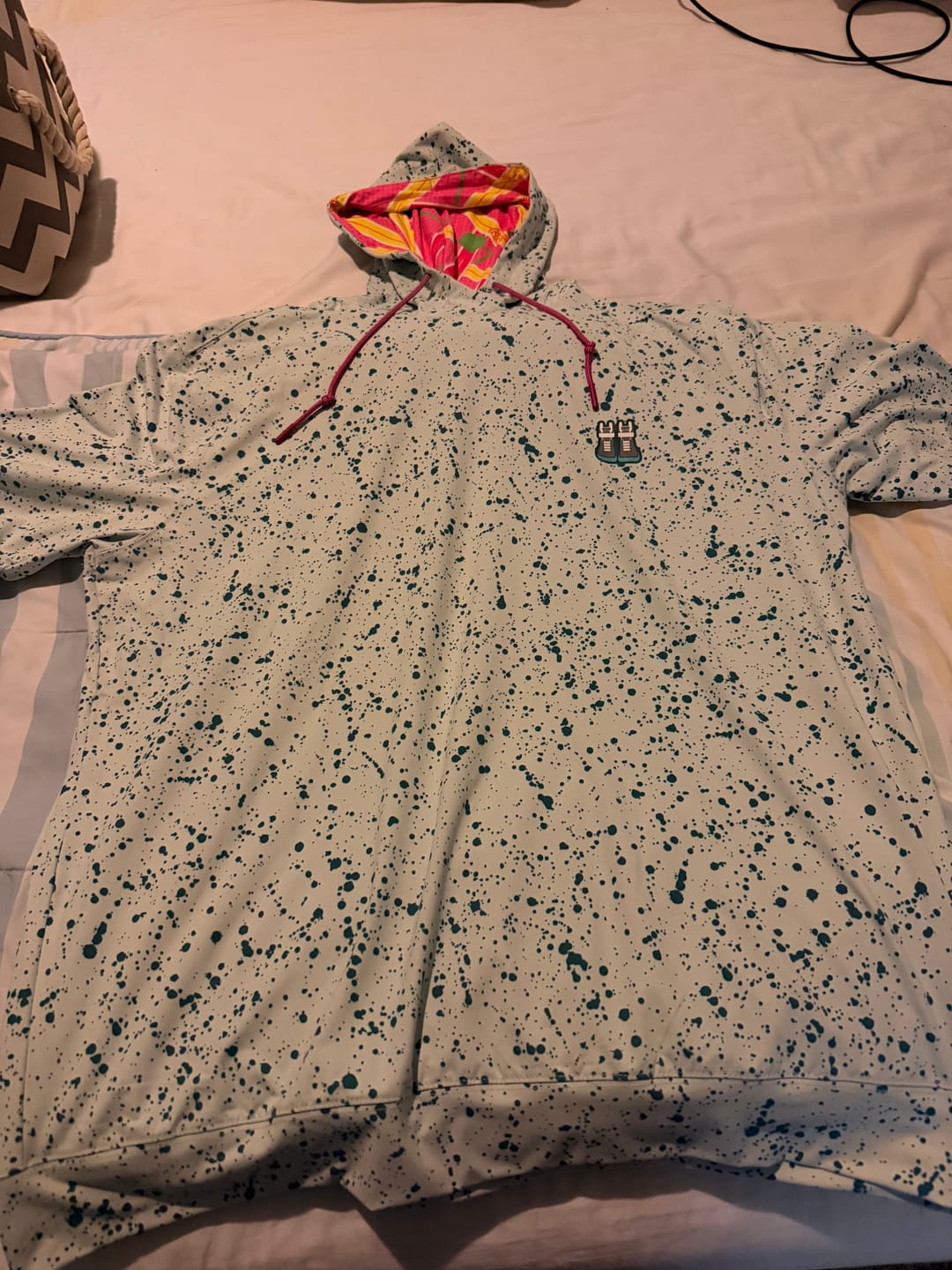 Customer photo review of Back to the Future "Power Laces, Alright!" – Performance Hoodie