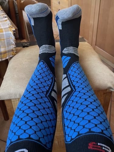 Customer photo review of Skisokken Pro Heren 3-Pack - Extra Warme Skisokken