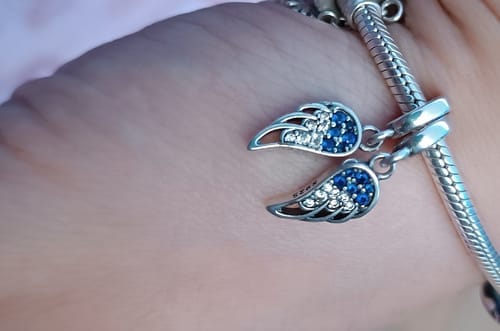 Customer photo review of Alas de Arcangel Diamantadas