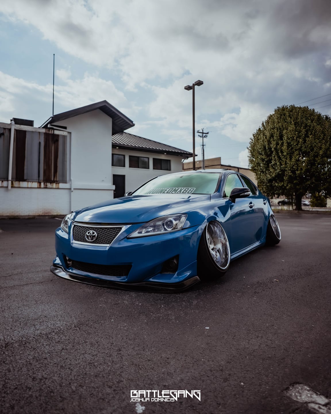Customer photo review of High Glossy Laguna Blue Vinyl Wrap