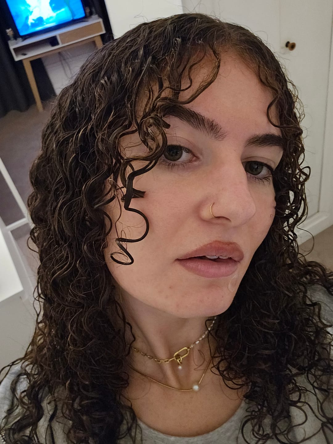 Customer photo review of Faux piercing Léa