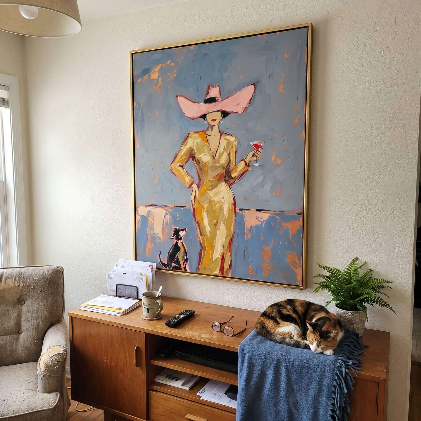Customer photo review of Pop Art Cocktail Hat Toast #PO047