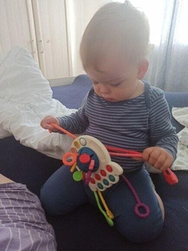 Customer photo review of Montessori SpaceString™- 3 in 1 Educational