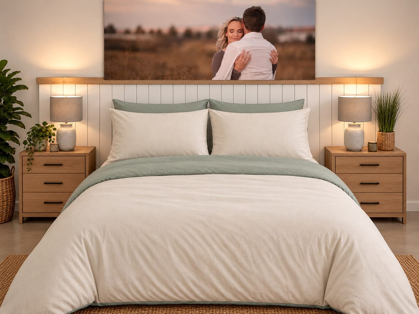 Customer photo review of Colour Block Duvet Cover Set- LIMITED EDITION