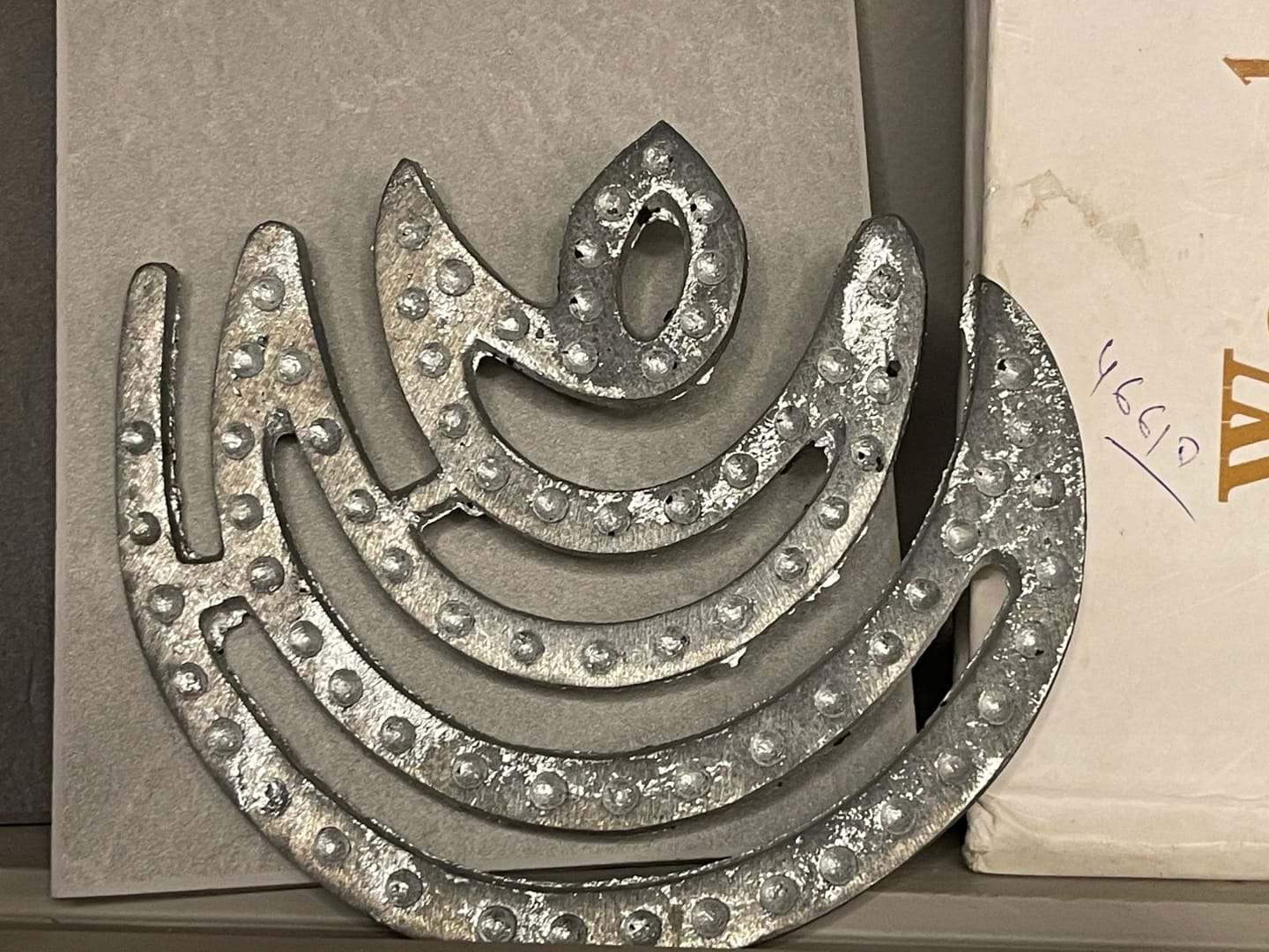 Customer photo review of Zinc Moon Helix – Vastu Remedy for North-East Direction Correction | Water Element Harmony | 4 & 6 Inch