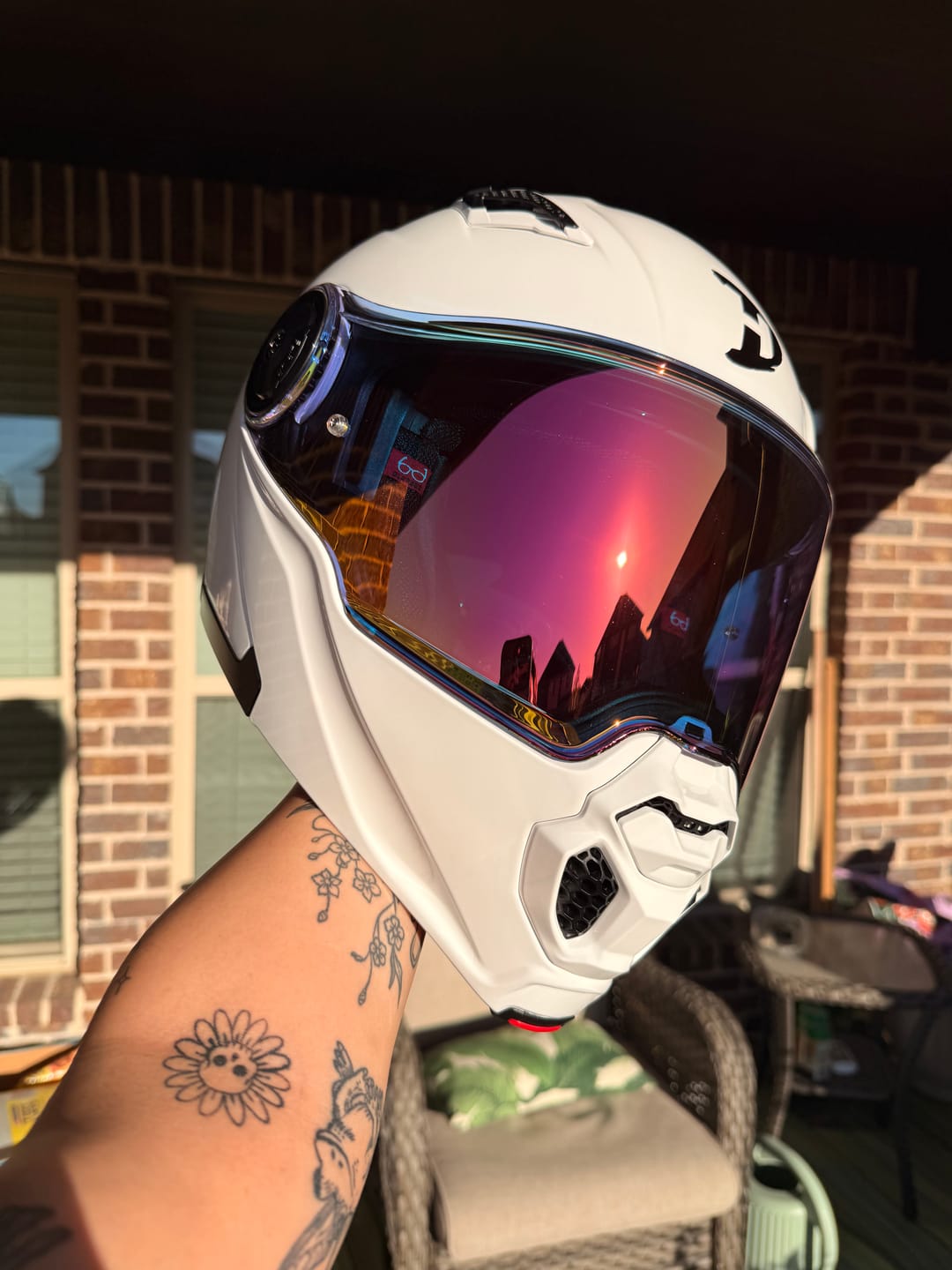 Customer photo review of C6 Shield Outer- Photochromic Pink