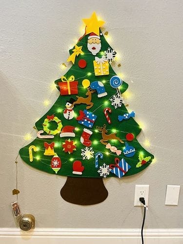 Customer photo review of Montessori Christmas™- Christmas Tree🎄 and Snowman⛄️