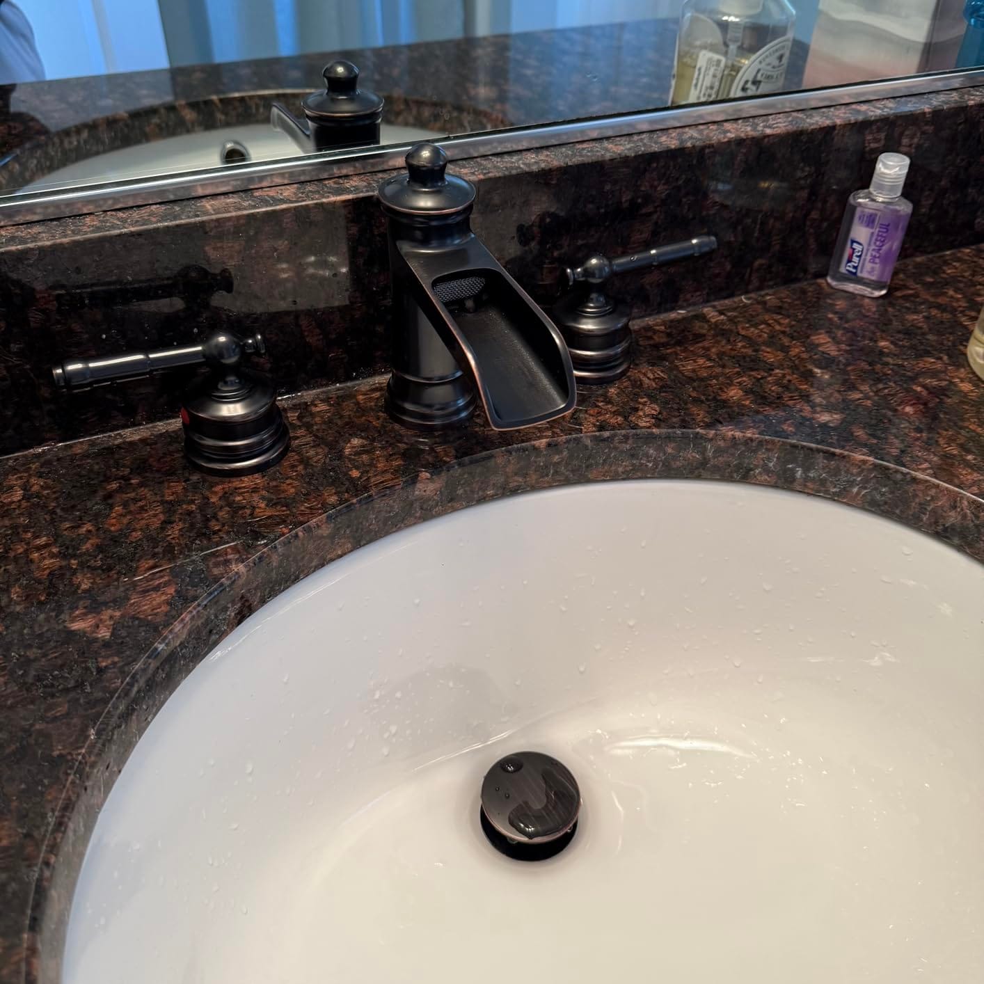 Customer photo review of Kattegat - 8-Inch Widespread Two-Handle Lavatory Faucet for Bathroom Basin