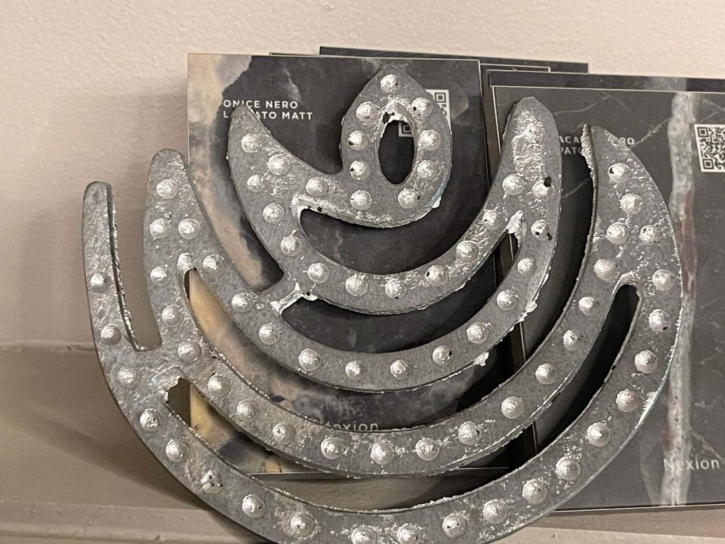 Customer photo review of Zinc Moon Helix – Vastu Remedy for North-East Direction Correction | Water Element Harmony | 4 & 6 Inch