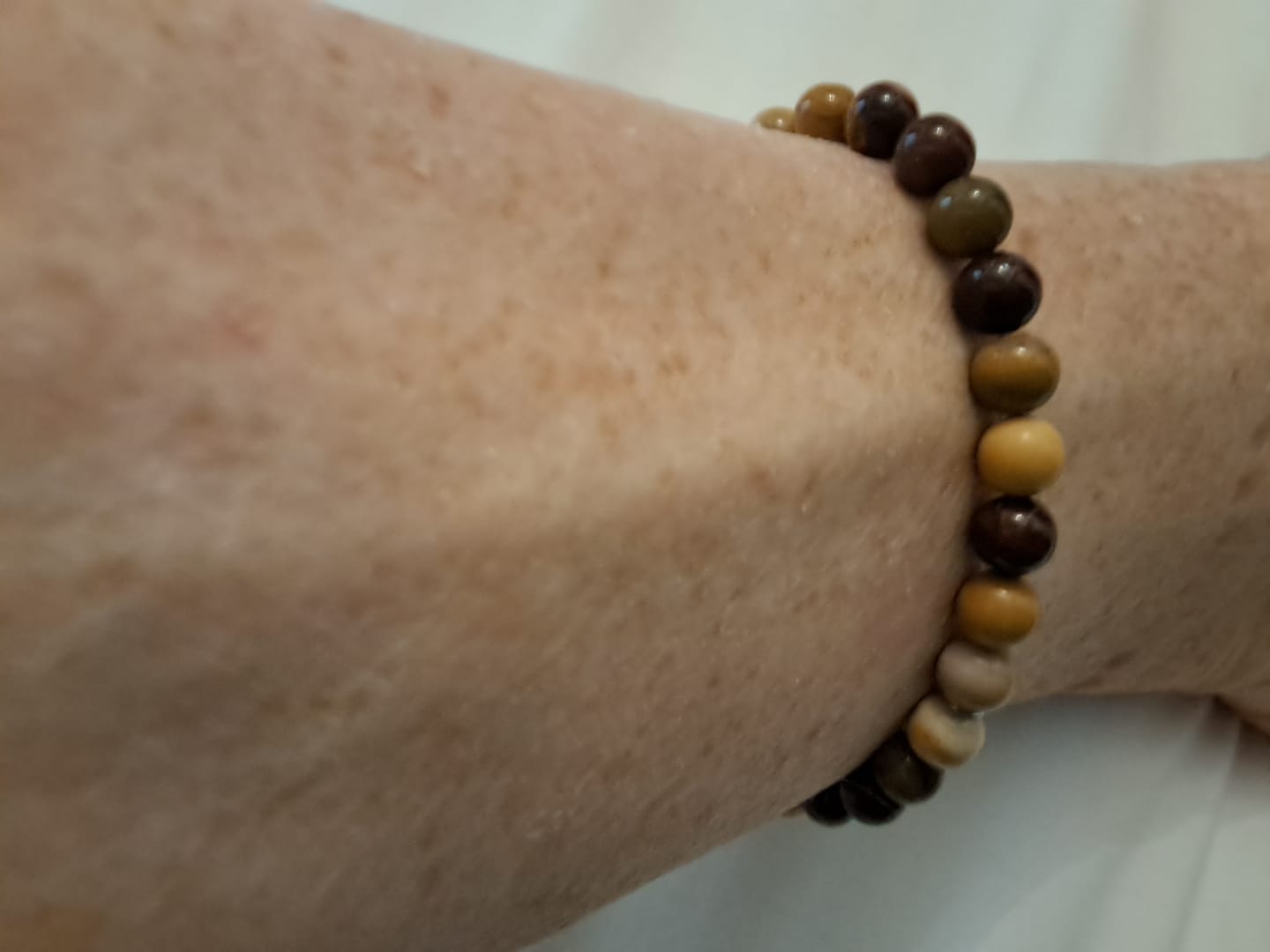 Customer photo review of Mookaite Bracelet