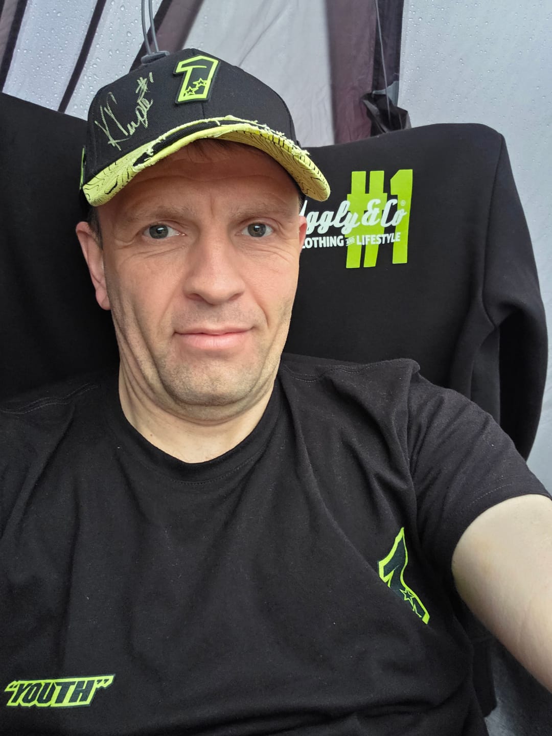 Customer photo review of Kyle Ryde No.1 Superbike Racing Cap