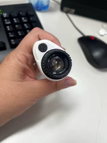 Customer photo review of Montessori Microscope™ - Pocket Microscope