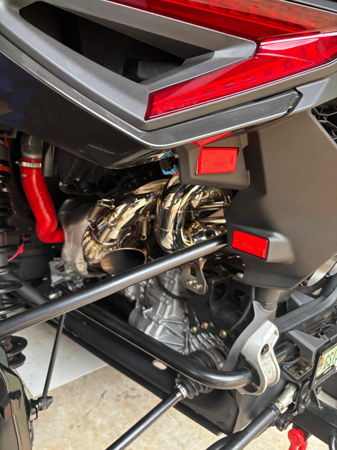 Customer photo review of RPM Can-Am Maverick R 3" Sport Muffler - Slip On Sport Exhaust