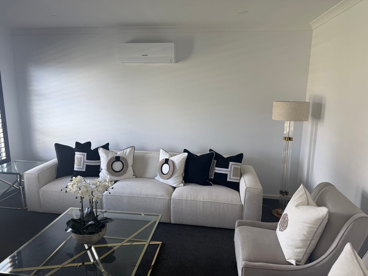 Customer photo review of The Palm Frost Lounge Cushion 55 x 55cm