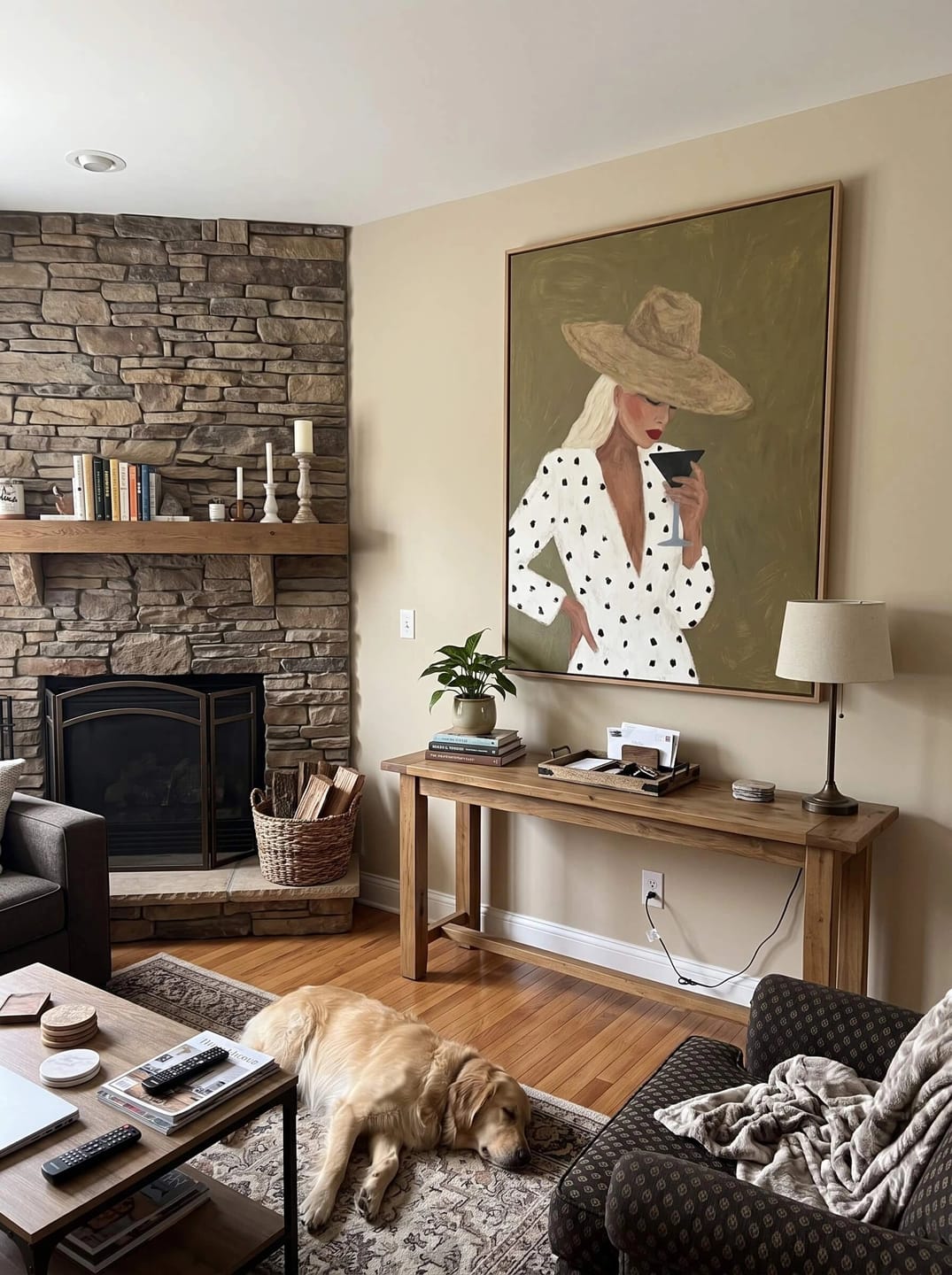 Customer photo review of Portrait Art Polka Dot Toast #PR361